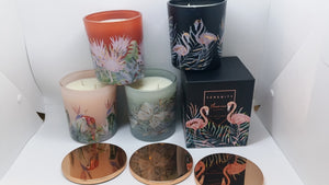SERENITY - SOY WAX CANDLES 10 OZ - assorted - $19.95 ea