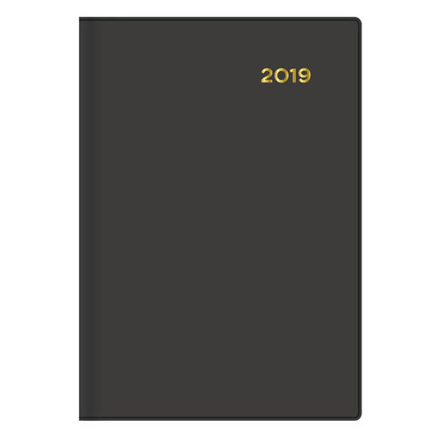 Belmont Black Pocket Diary 2019 A7 DTP