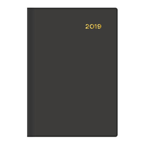 Belmont Black Pocket Diary 2019 A7 WTO