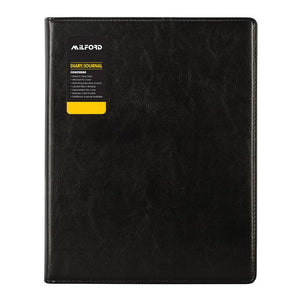 Milford 2019 Diary With Journal Black
