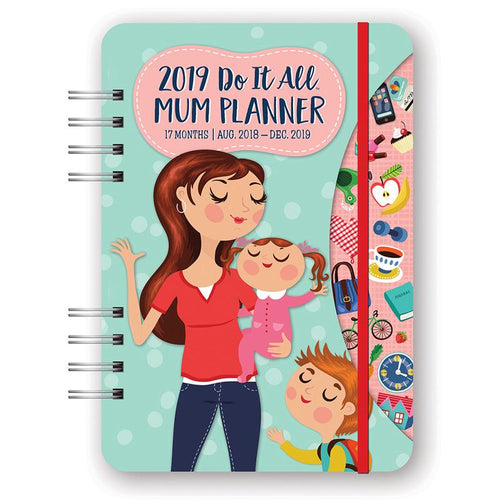 Orange Circle Do It All Mum Planner