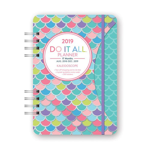 Orange Circle Do It All Kaleidoscope 2019 Planner