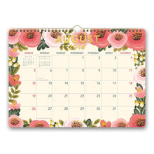 Orange Circle Deluxe Calendar 2019 Flower Power