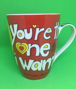 CRAZY LOVE MUG - You're the one I want