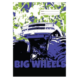SCRAPBOOK COVER - BIG WHEELS III