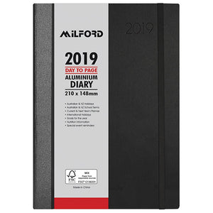 Milford Aluminium Diary 2019